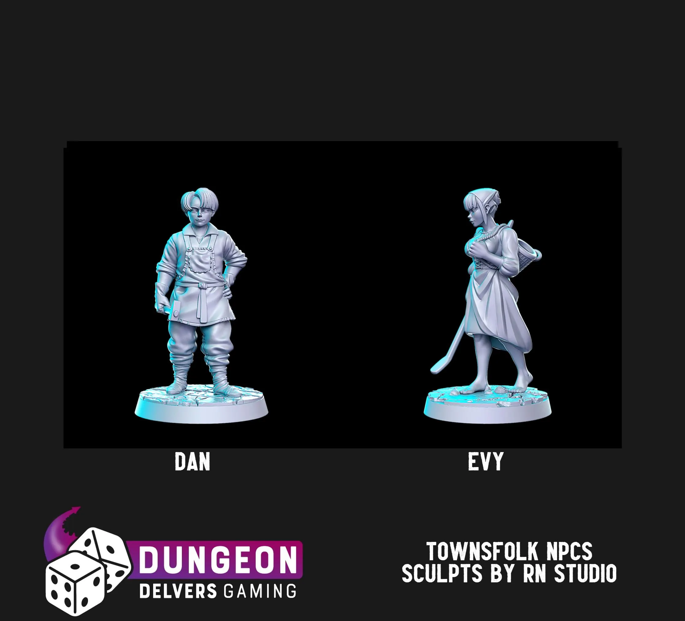 Fantasy Townsfolk NPC Character Set