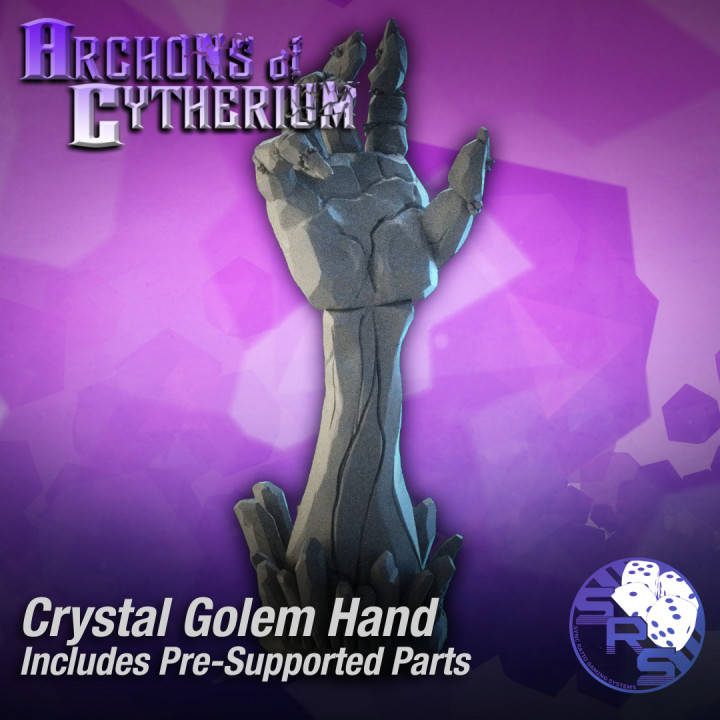 Crystal Terrain Set – Resin 3D Printed Scenery for Tabletop Gaming & Dioramas