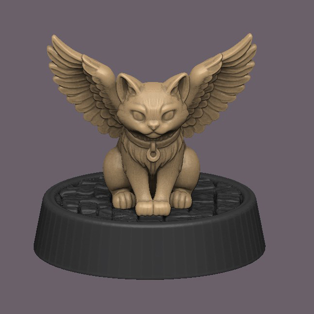 Magical Familiars – Set of 8 Fantasy Miniatures | Resin 3D Printed | 15mm Wargaming Bases Volume 2