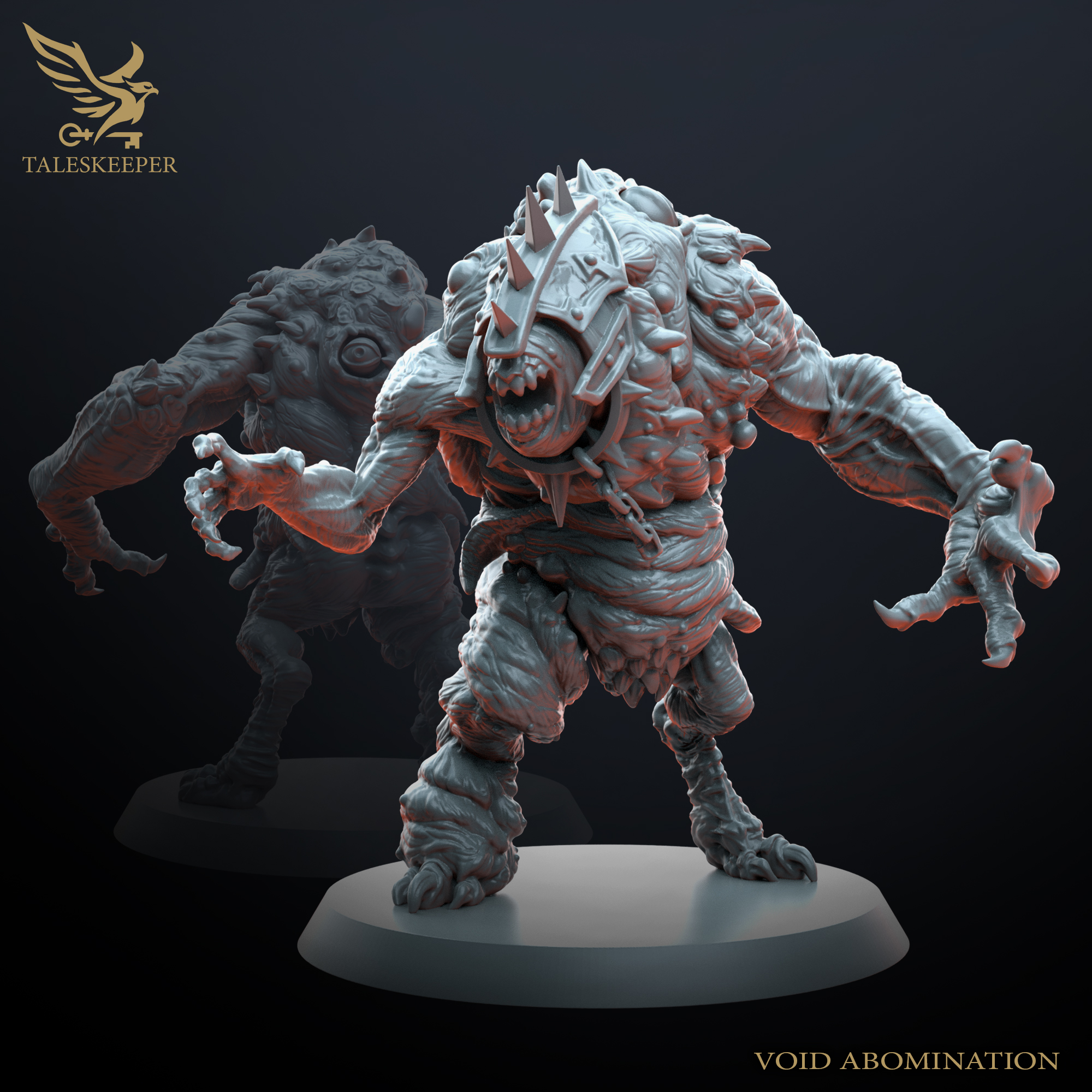 Void Spawn Chaotic Mutant Beast Monsters Grimdark Spawn