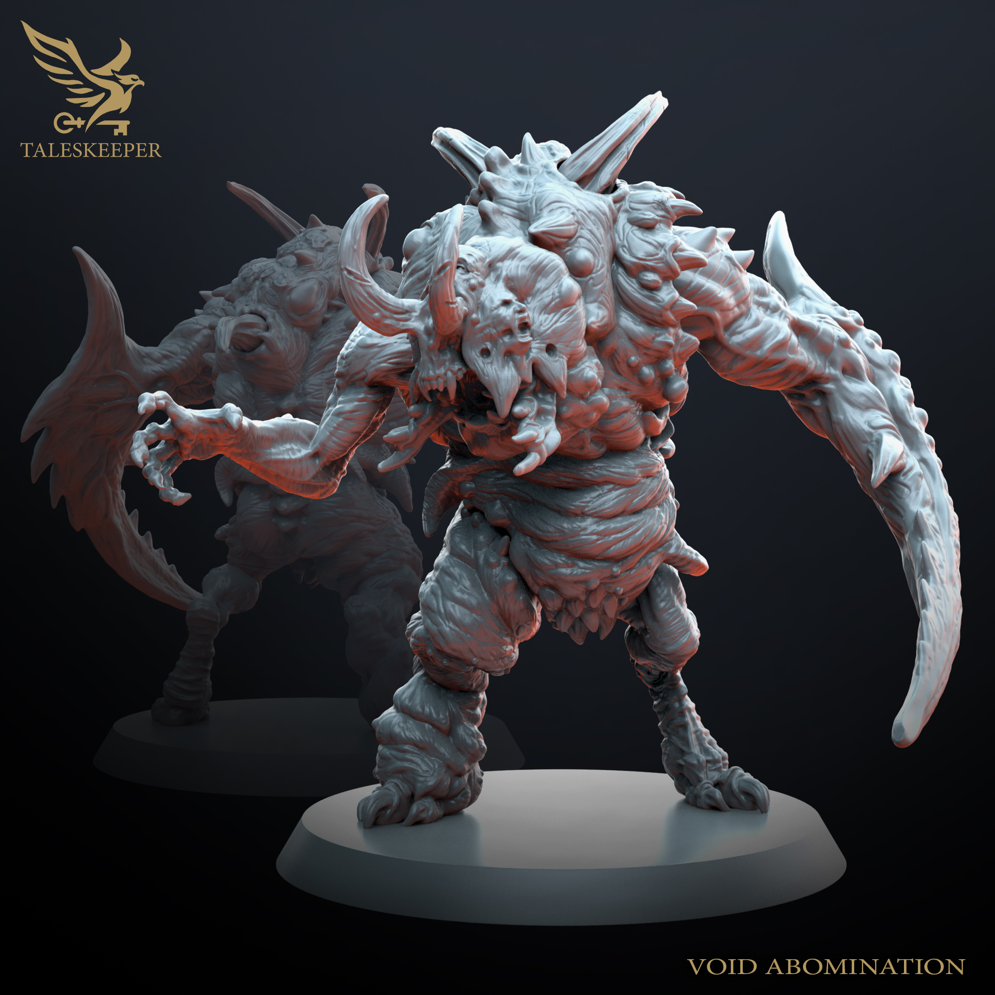 Void Spawn Chaotic Mutant Beast Monsters Grimdark Spawn
