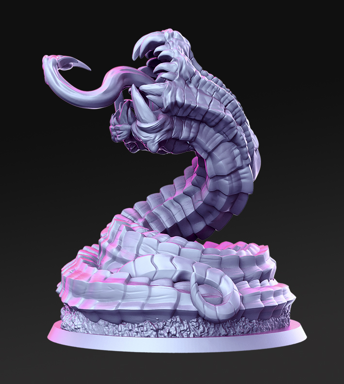 Monster Hunters – Fantasy Hero Miniature Set | Resin 3D Printed 28–32mm Scale Models