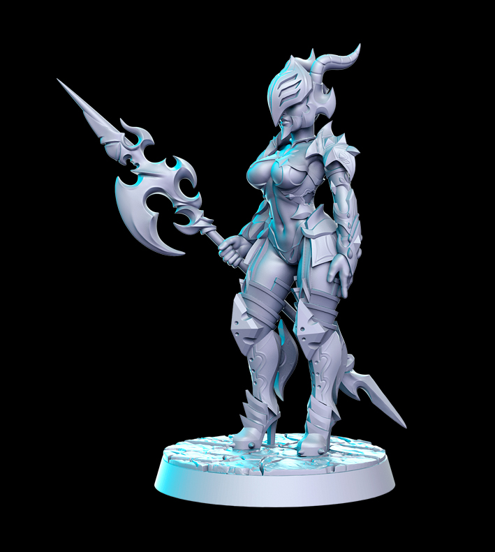 Dragon Knights – Fantasy Elite Miniatures Set | Resin 3D Printed 28–32mm Scale Models