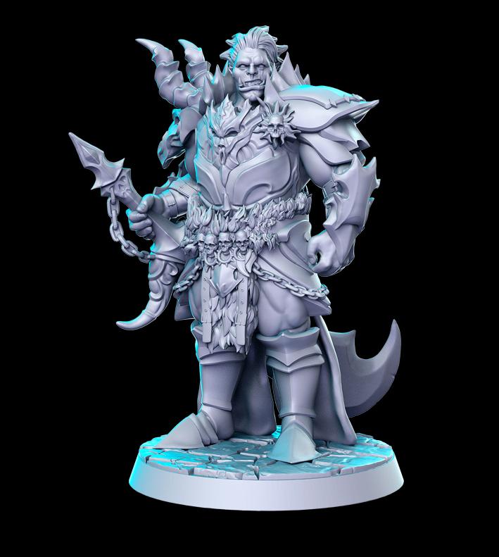 Dragon Knights – Fantasy Elite Miniatures Set | Resin 3D Printed 28–32mm Scale Models