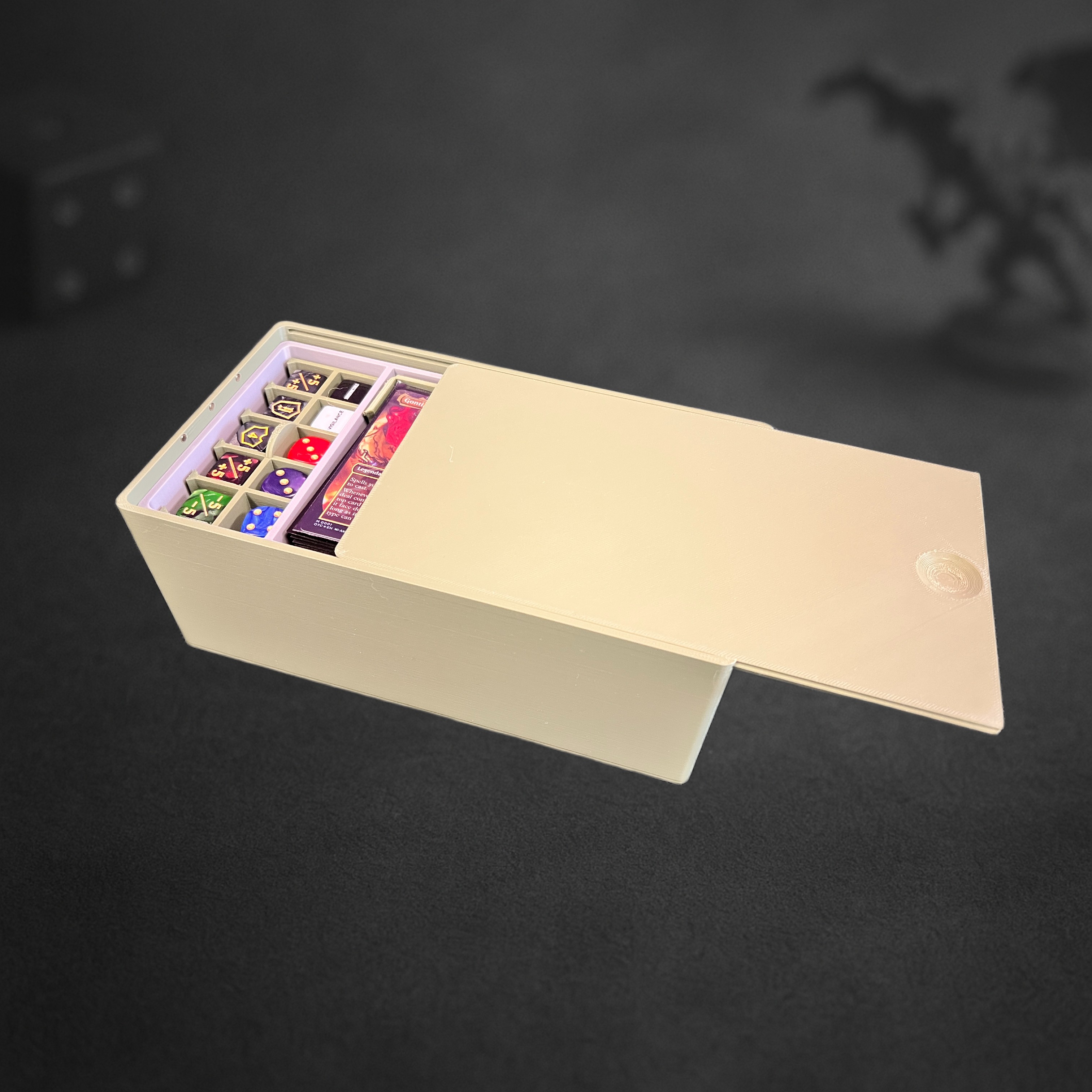 VaultCore: The Commander Vault | Modular Trading Card Game Deck & Dice Caddy for MTG & TCGs