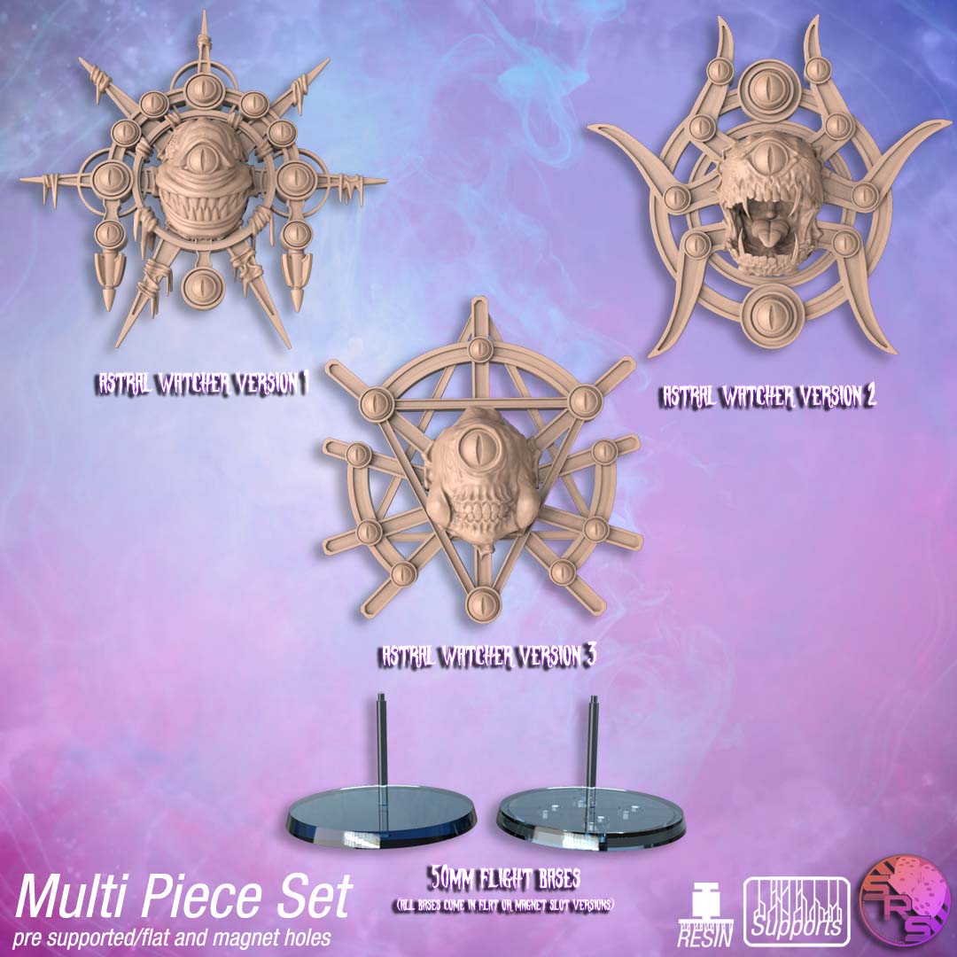 Astral Horrors Encounter Pack – Resin 3D Printed Monsters for Tabletop RPGs & Wargames