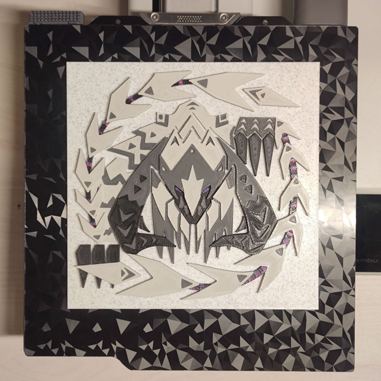 Placa icono Arkveld Monster Hunter