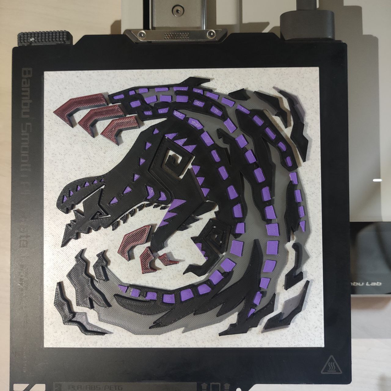 Gore Magala - Placa icono Monster Hunter