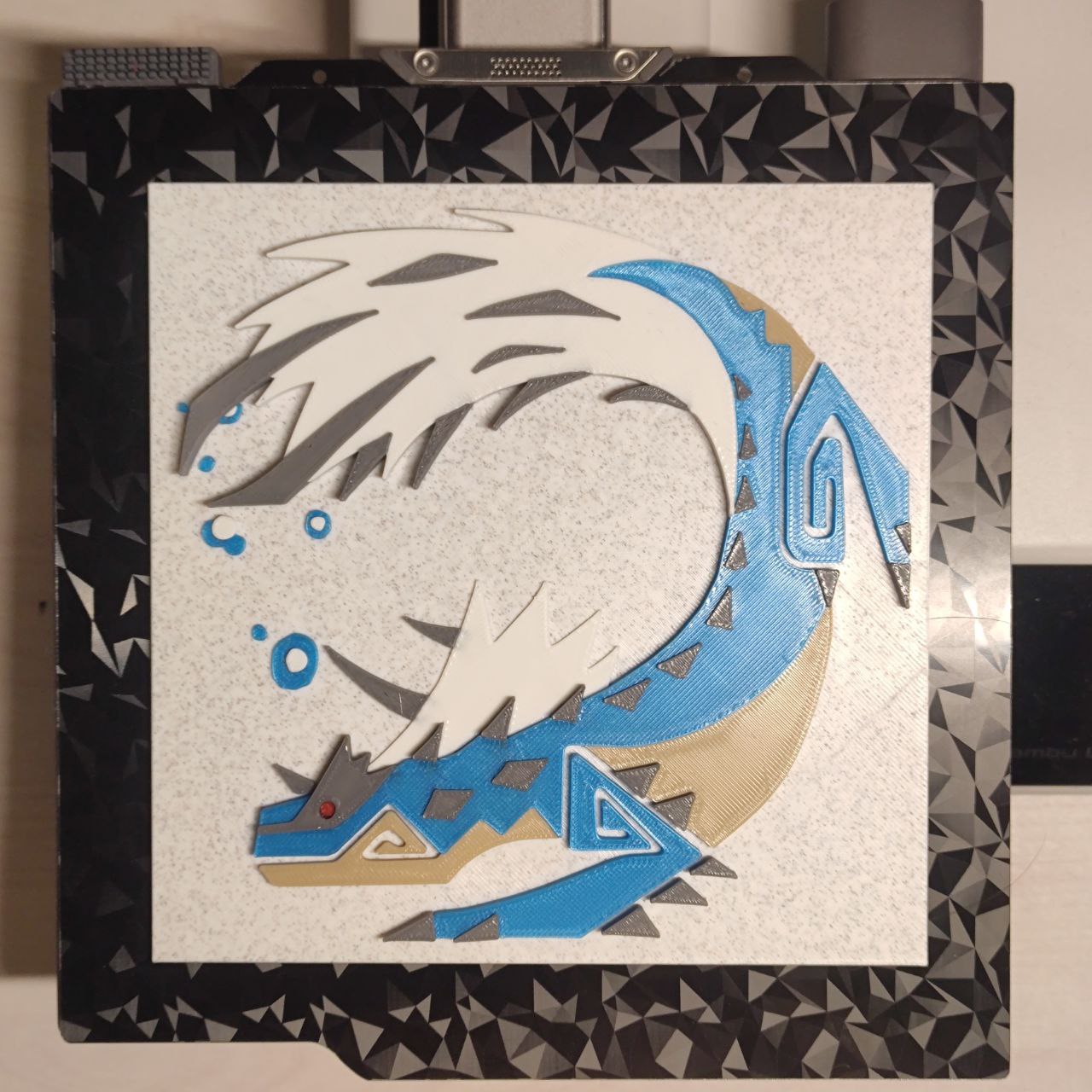 Tobi Kadachi - Placa icono Monster Hunter