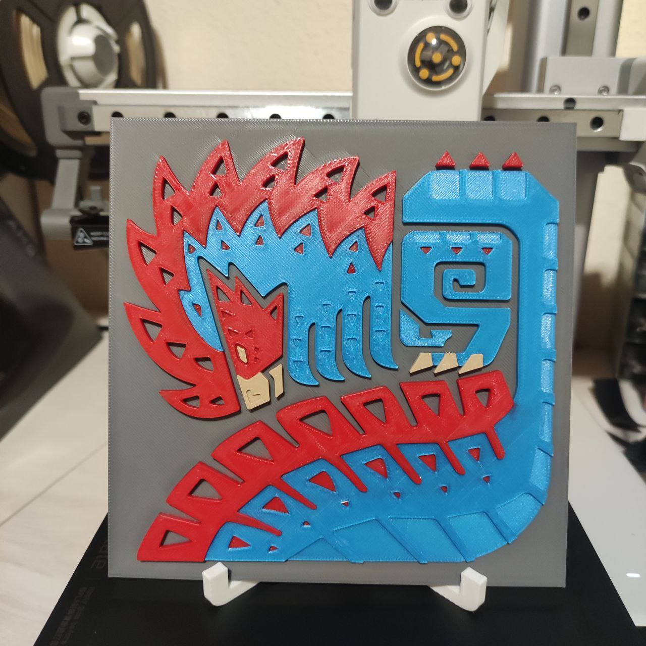 Quematrice - Placa icono Monster Hunter