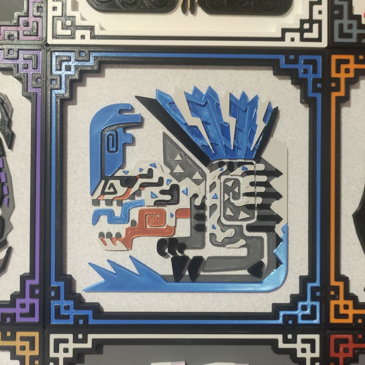 Cuadro Anjanath fulgúreo guardián