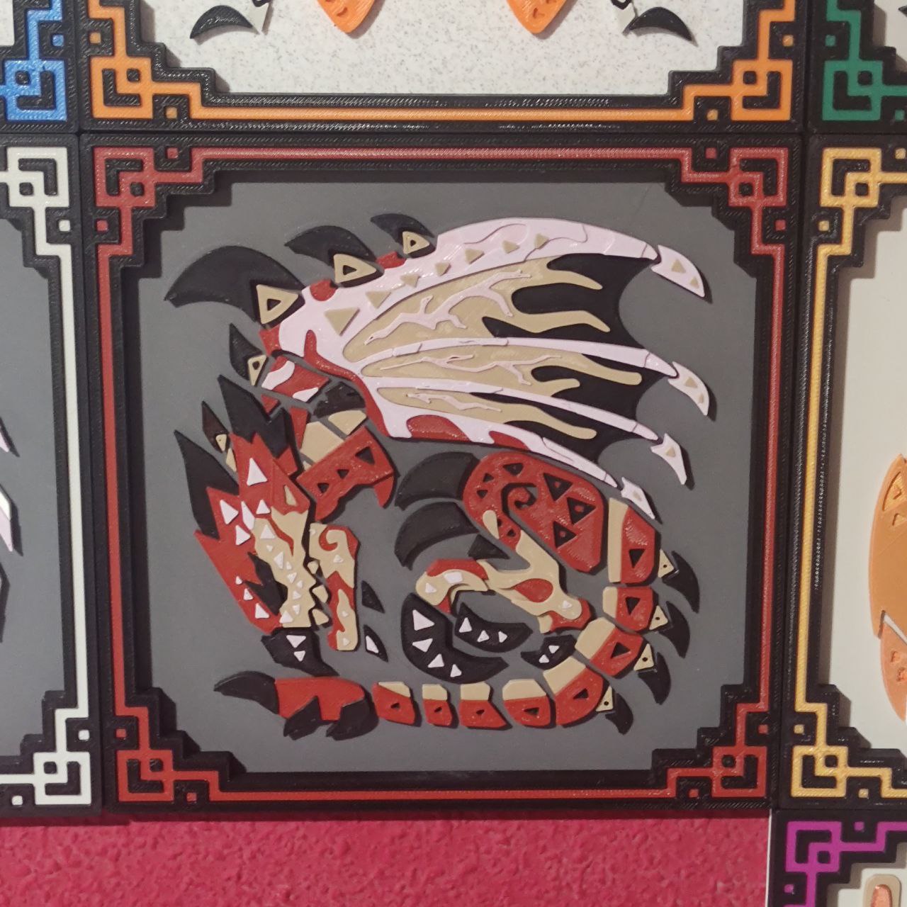 Cuadro Rathalos guardián