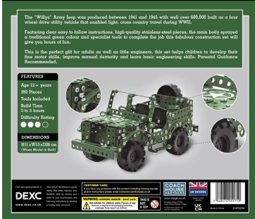 🚙 Maquette 3D Jeep Militaire Willys