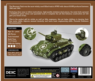 Maquette Puzzle 3D Tank Sherman
