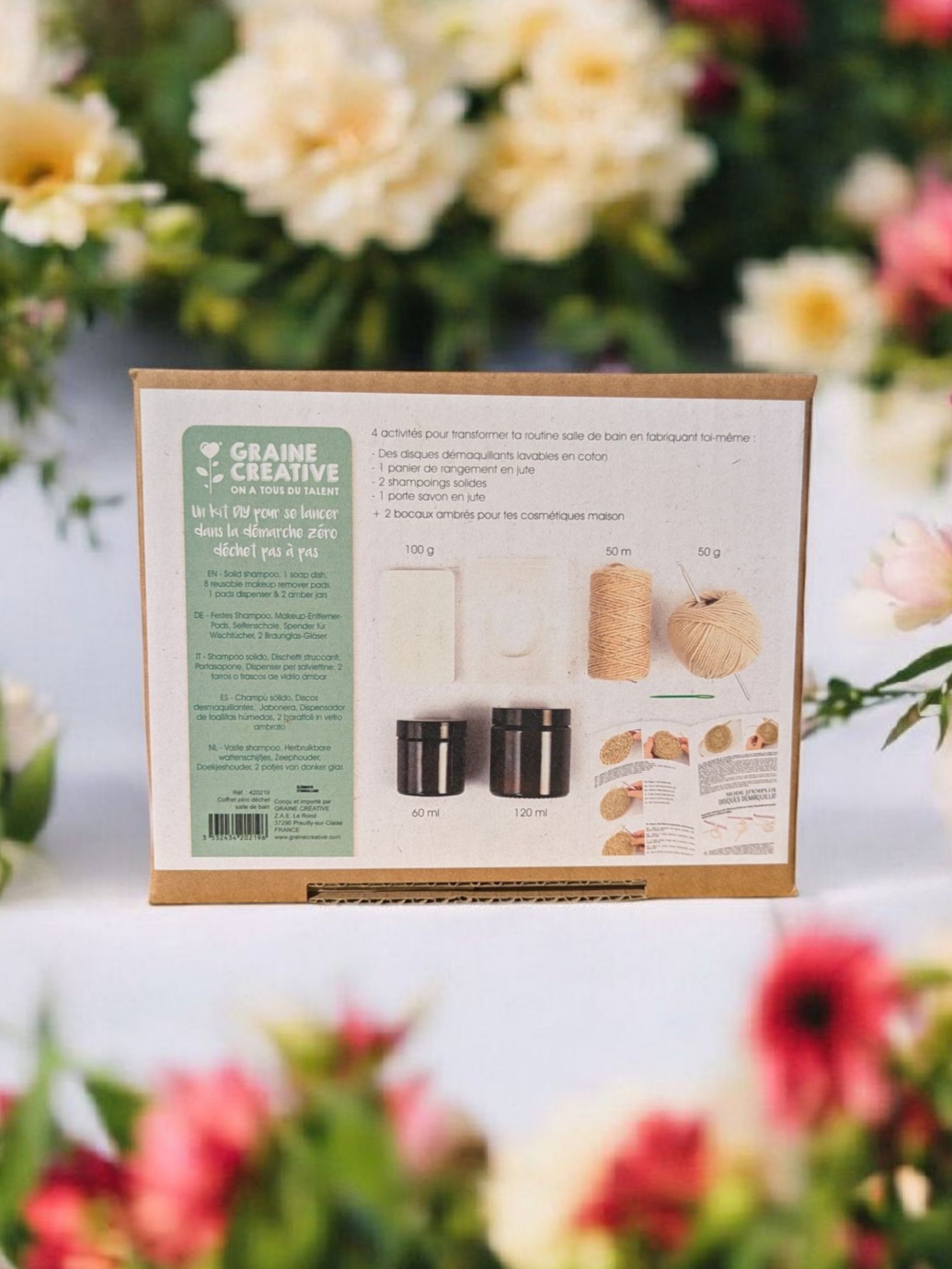 🛁 Coffret DIY Zéro Déchet Salle de Bain – Graine Créative