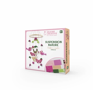 🌿 Kit Mobile à coudre – Suspension Nature