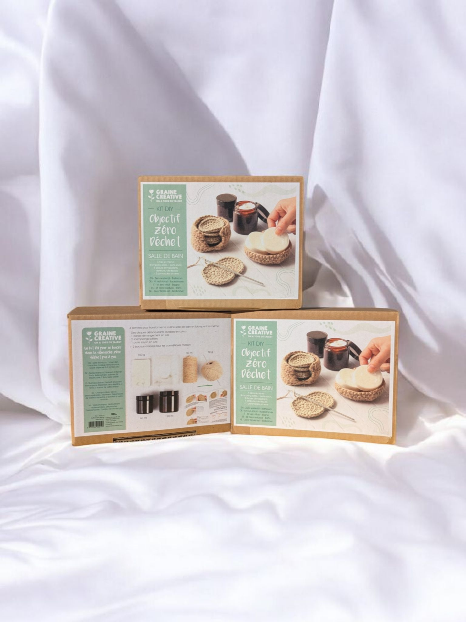 🛁 Coffret DIY Zéro Déchet Salle de Bain – Graine Créative