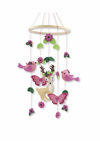 🌿 Kit Mobile à coudre – Suspension Nature