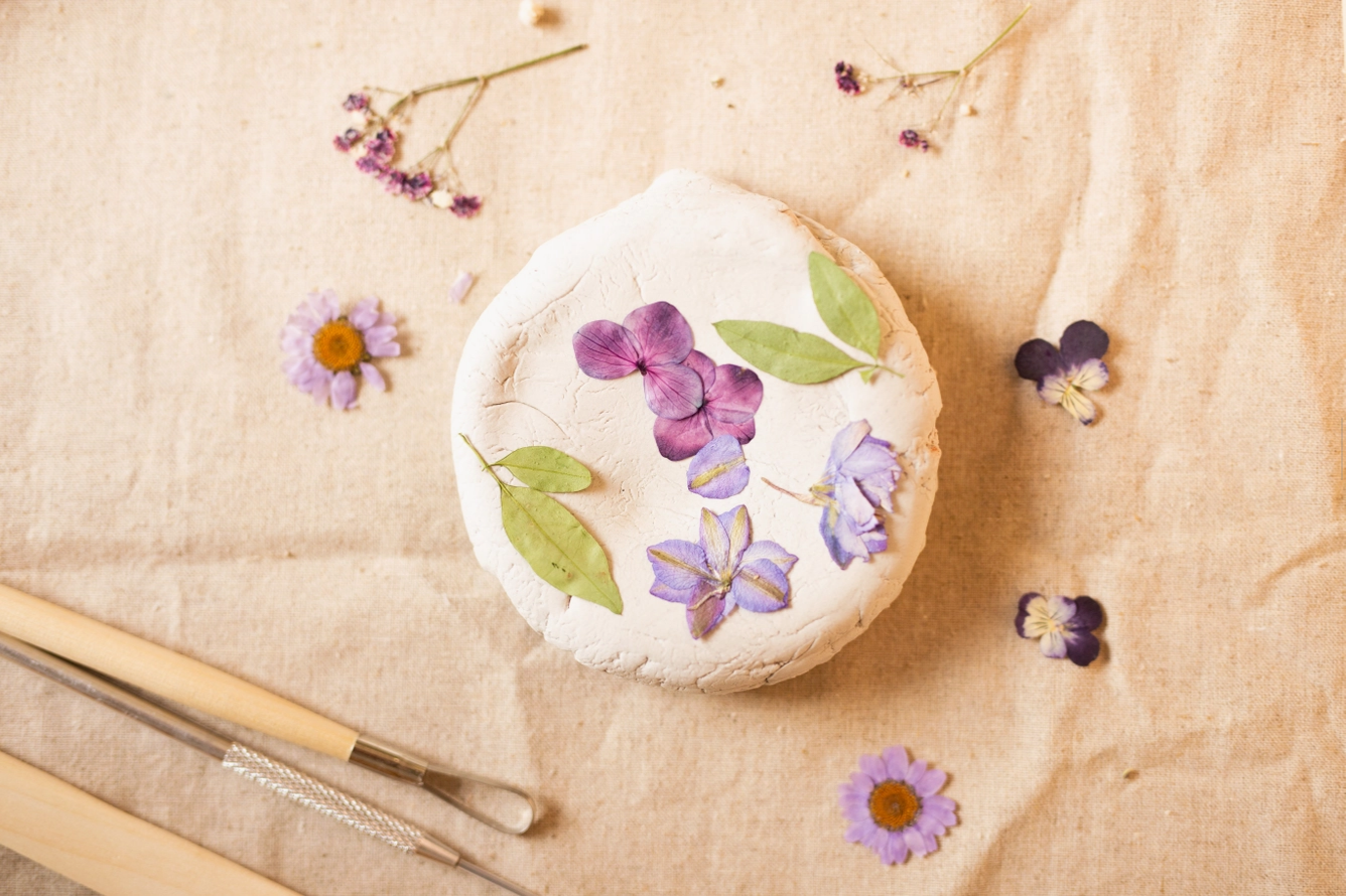 Kit de poterie DIY blanc