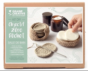 🛁 Coffret DIY Zéro Déchet Salle de Bain – Graine Créative