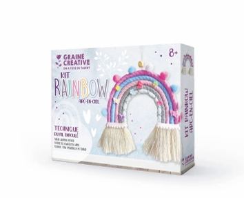 🌈 Kit DIY Rainbow – Arc-en-ciel en fil enroulé