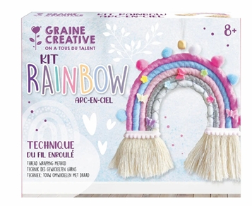🌈 Kit DIY Rainbow – Arc-en-ciel en fil enroulé