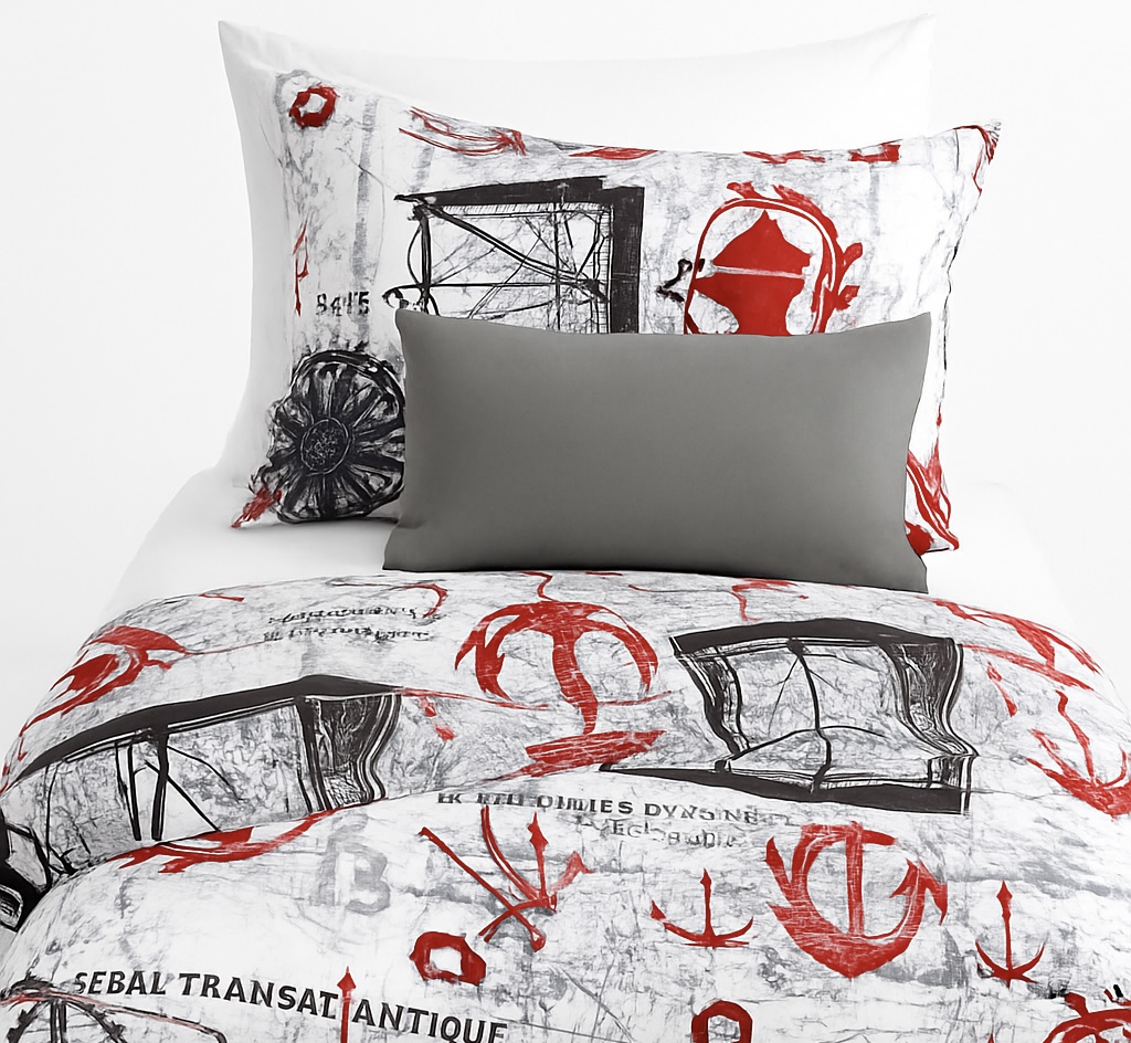 Parure Housse de Couette à Motifs – Élégance et Style au Cœur de Votre Chambre