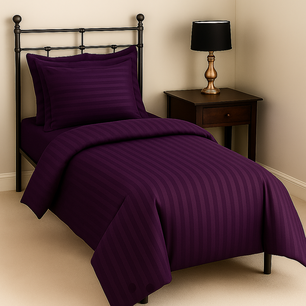 Parure Housse de Couette – Coloris Violet Élégant