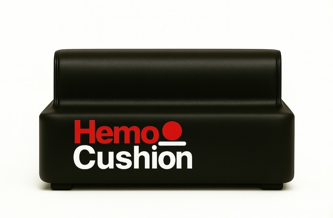 Hemo-Cushion Comfort Aid for fast Hemorrhoid retraction - Black