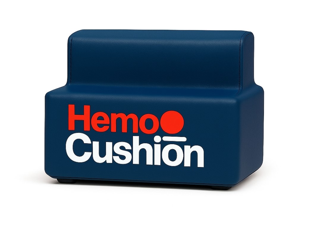 Hemo-Cushion Comfort Aid for fast Hemorrhoid retraction  - Navy Blue