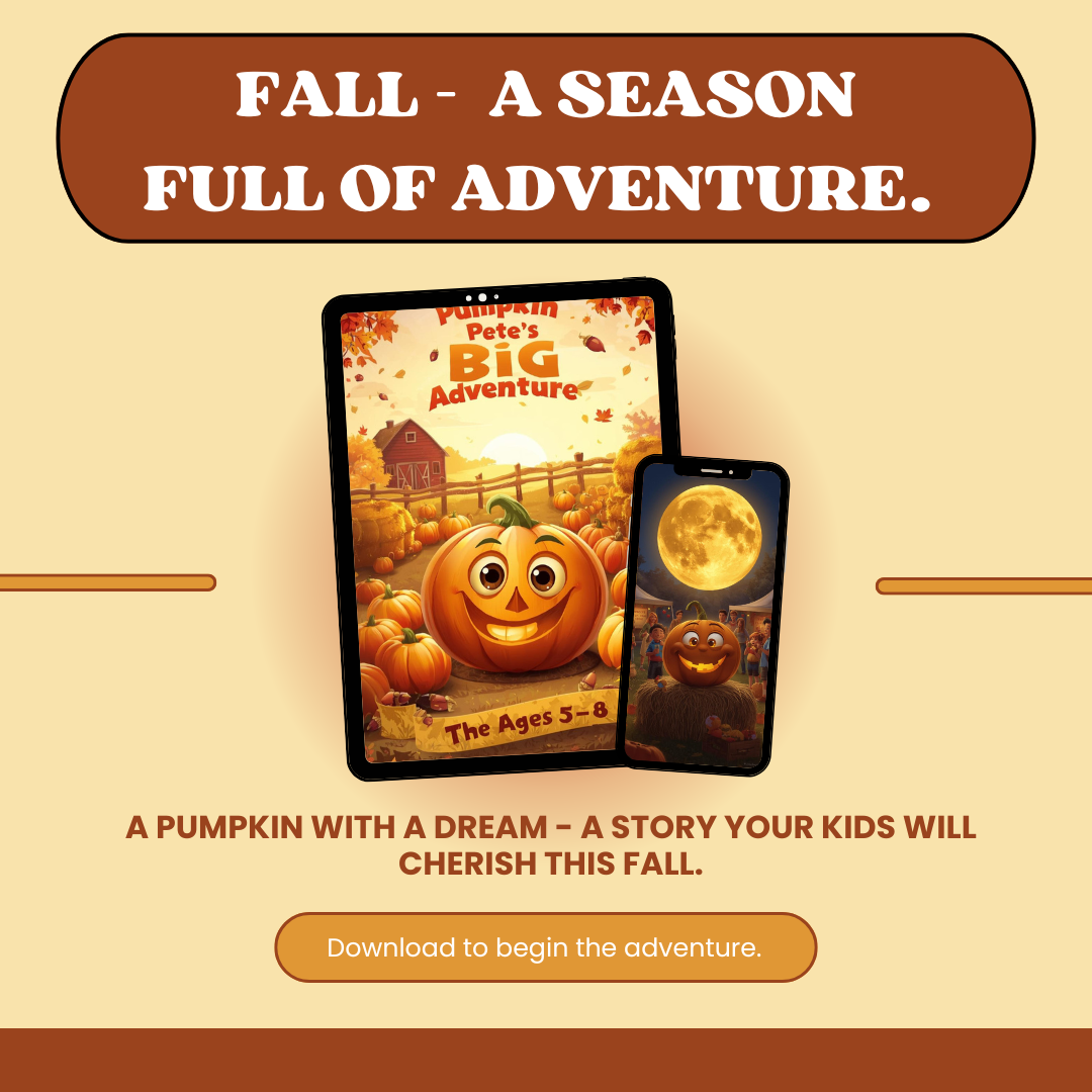 Pumpkin Pete’s Big Adventure | Printable Kids Story Book (Ages 5–8)