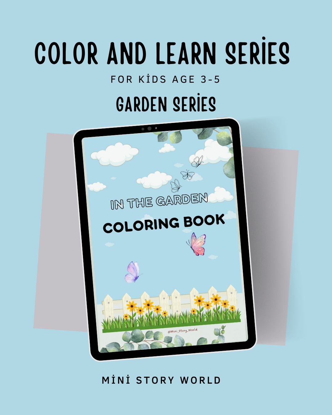 Kids Coloring Book – In the Garden | Fun Garden-Themed Pages for Creative Kids
