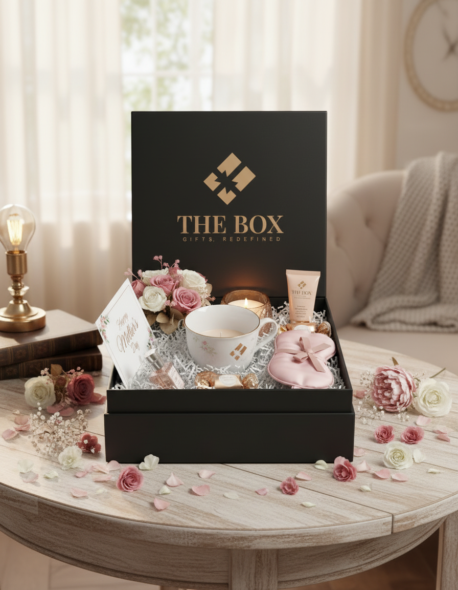 Mother’s Day Gift Box – Personalized Spa & Sweets Set for Her