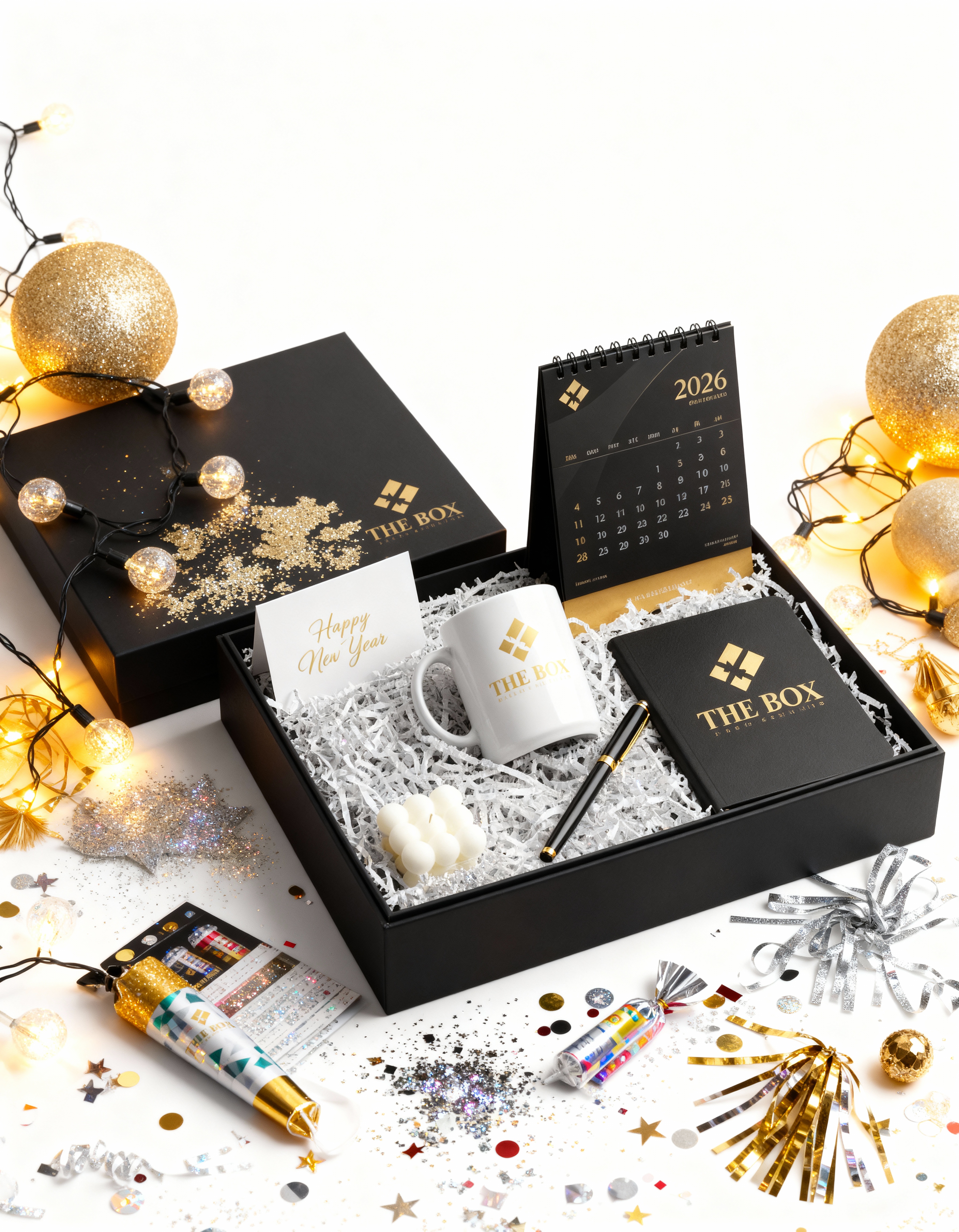 Luxury New Year Gift Box – Elegant Celebration Set for 2026
