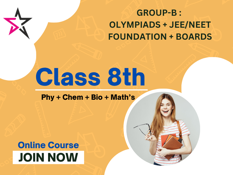 Group B: Class 8th Full Syllabus Course