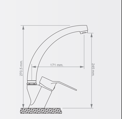 TURKUAZ SWAN SINK 