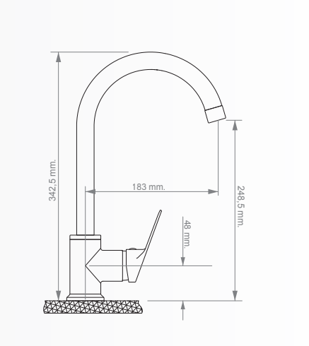 FEZA SWAN SINK 