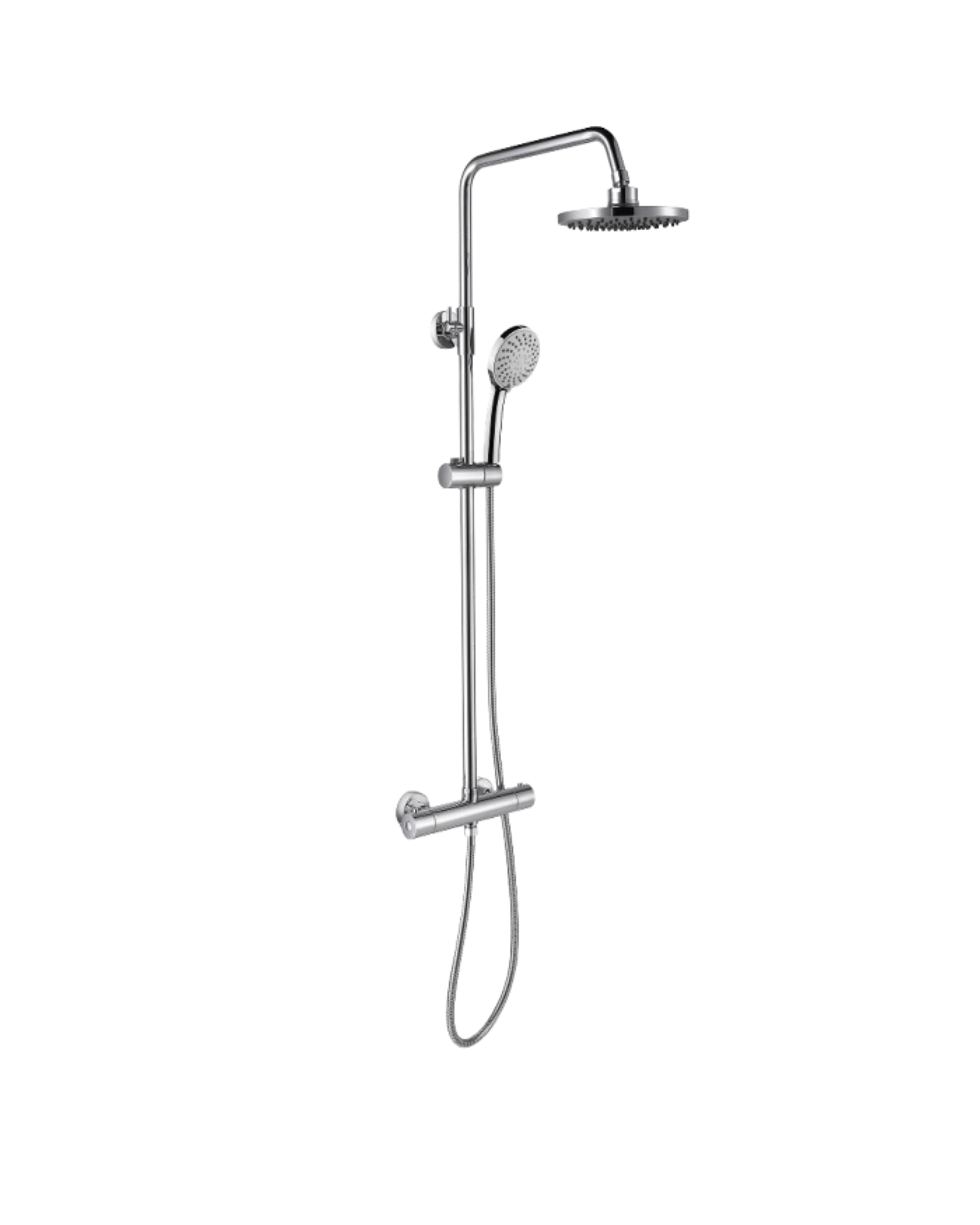 DUSH BATERI SET CHROM TERMOSTATIK