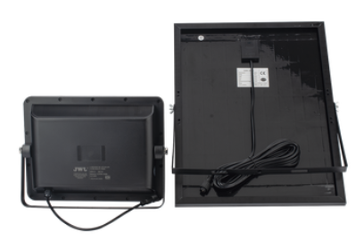 Reflector con Panel Solar 300 W / Batería 3.2 V CD / T.C.C. 6 500 K / IP66.
