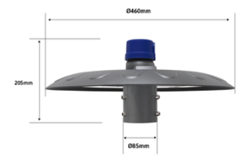 Luminaria LED para exterior