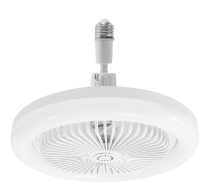 Ventilador de Techo con Luminario LED de 110 V CA 50/60 Hz / 40 W / 3 Tonos de Luz (6500 - 4 000 - 2 700 K) / Diámetro 250 mm / 3 Velocidades / Dimeable.