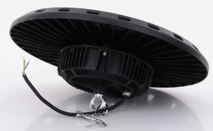 Campana Led Industrial UFO / 200 W / Suspendido / 85 - 265 V CA / Luz Fría 6500 K.