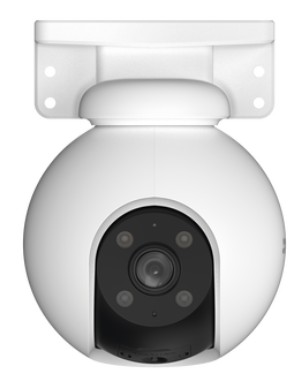 PT WiFi / (3K) 5MP / Visión 360° / Detección humana / Detección de Vehiculo / Sirena / Luz Parpadeante / Colores en Oscuridad / Micro SD / Presets / Autoseguimiento / Exterior