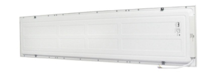 Panel LED Rectangular Empotrado o Suspendido /1195 x 295 mm / 127 Vca~60Hz / TC 6 500 K / Angulo de Luz de 140°