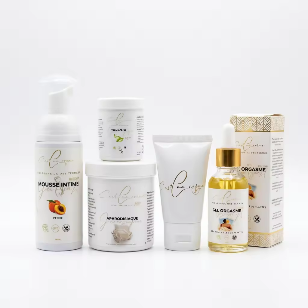 Ensemble soin intime et bien-être