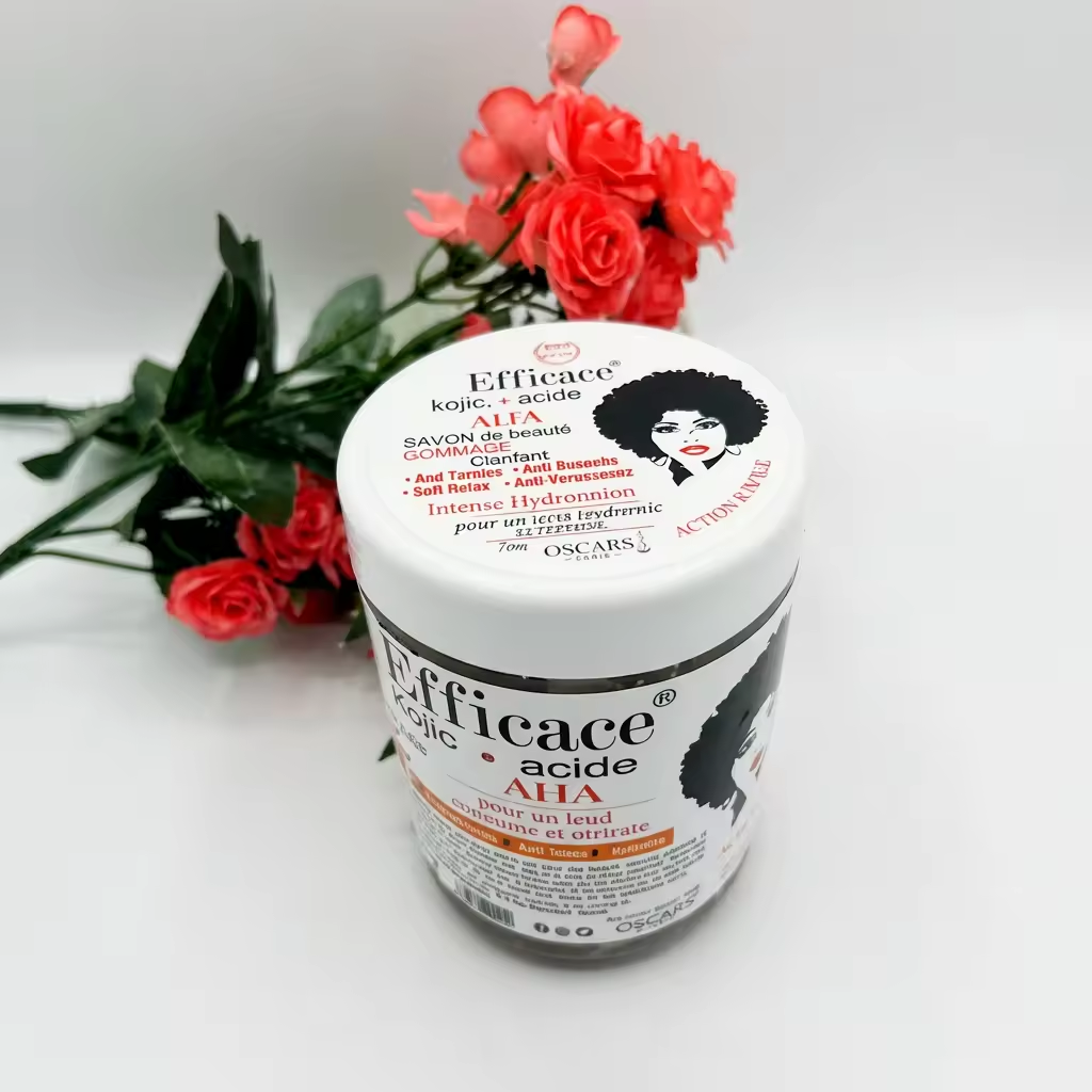 Savon de Beauté Gommage Clarifiant d'Acide Kojique et AHA