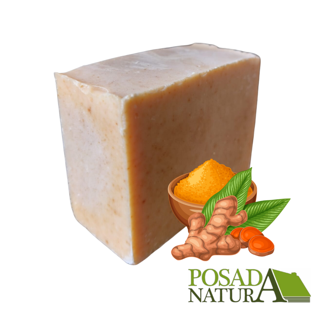 Jabón Artesanal de Cúrcuma 