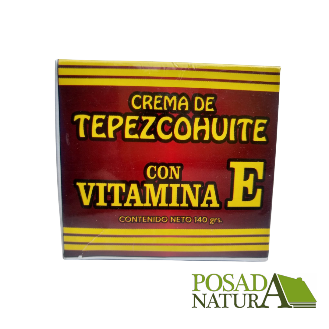 Crema de Tepezcohuite Con Vitamina E 