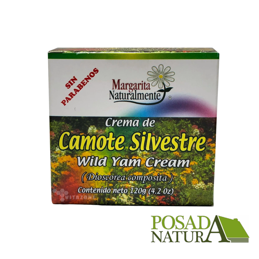 Crema de Camote Silvestre Margarita Naturalmente