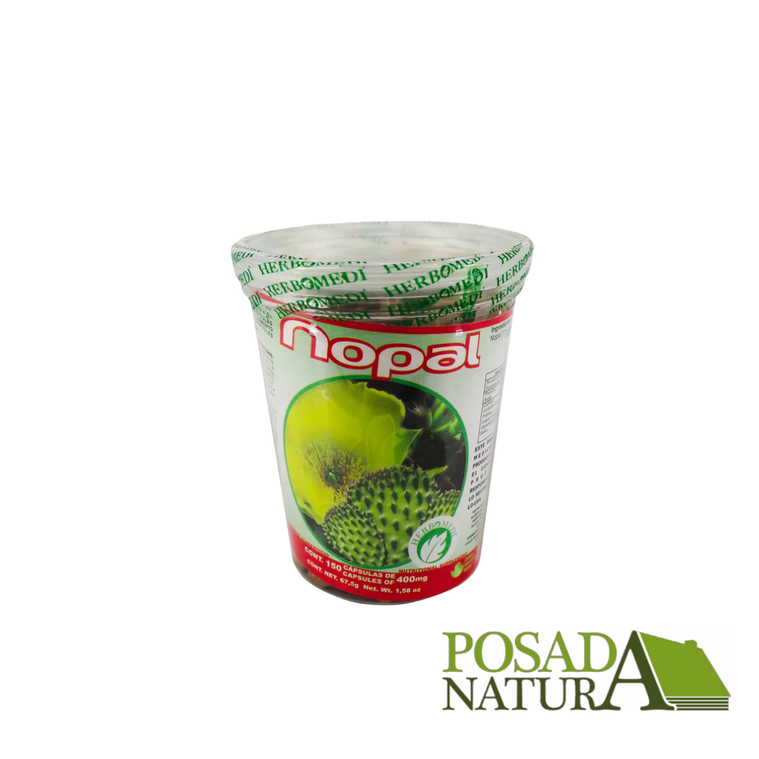 Capsulas de Nopal